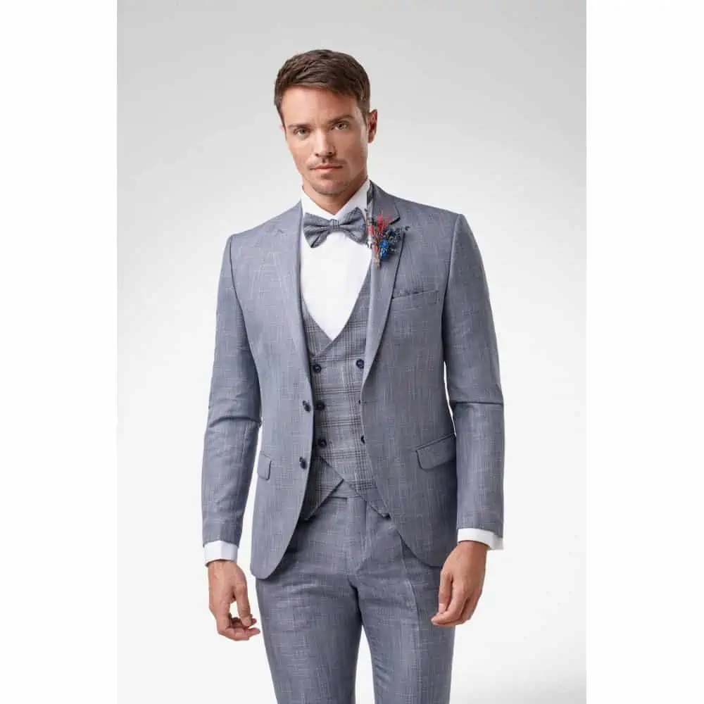 Traje de Novio Gris