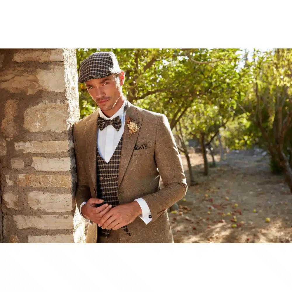 Traje de Novio Marrón
